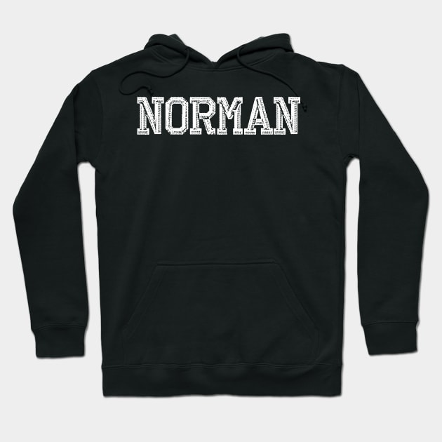 NORMAN OKLAHOMA Hoodie by thedeuce